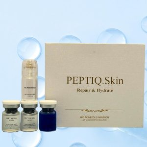 peptiq ghk cu copper peptide micro infusion serum kit